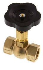 Válvula de aguja de latón G3/4'' PTFE 100 bar - NLB