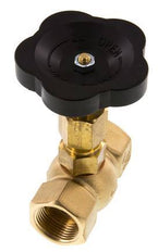 Válvula de aguja de latón G3/4'' PTFE 100 bar - NLB