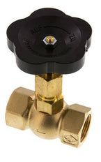 Válvula de aguja de latón G3/4'' PTFE 100 bar - NLB