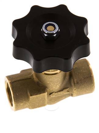 G3/8'' Válvula de aguja de latón NBR 40 bar - NLB