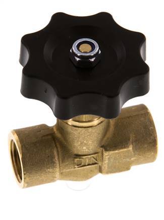 G3/8'' Válvula de aguja de latón NBR 40 bar - NLB
