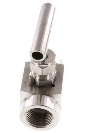 G1'' Válvula de aguja de acero inoxidable PTFE 300 bar - NLS