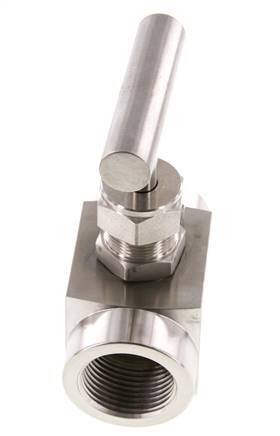 G1'' Válvula de aguja de acero inoxidable PTFE 300 bar - NLS
