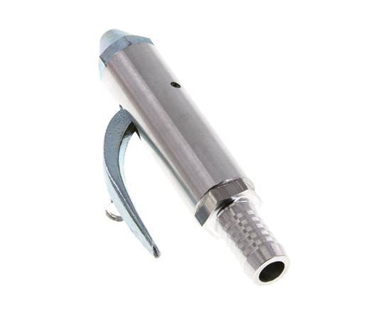 Grifo de aluminio con conexión para manguera de 13 mm