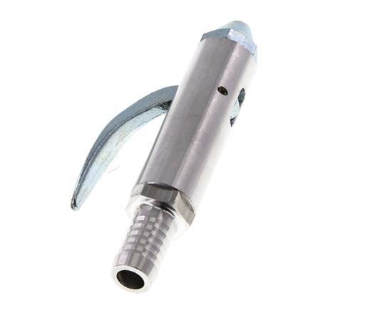 Grifo de aluminio con conexión para manguera de 13 mm