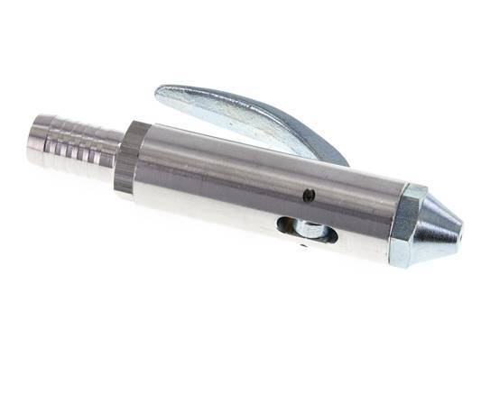 Grifo de aluminio con conexión para manguera de 13 mm