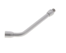 Tubo de extensión doblado 150 mm sin boquilla