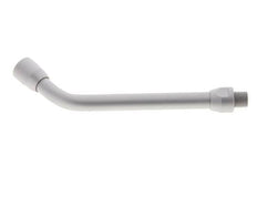Tubo de extensión doblado 150 mm sin boquilla