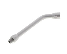 Tubo de extensión doblado 150 mm sin boquilla