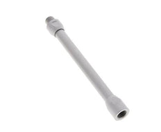 Tubo de extensión recto de 150 mm sin boquilla