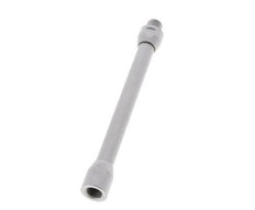 Tubo de extensión recto de 150 mm sin boquilla
