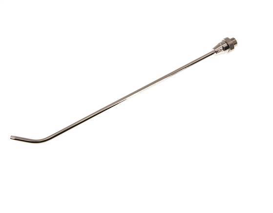 Tubo de extensión doblado 260 mm para pistola de soplado