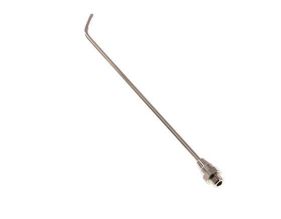 Tubo de extensión doblado 260 mm para pistola de soplado