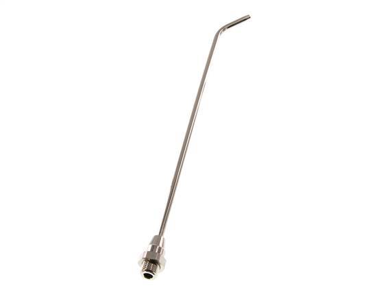 Tubo de extensión doblado 260 mm para pistola de soplado