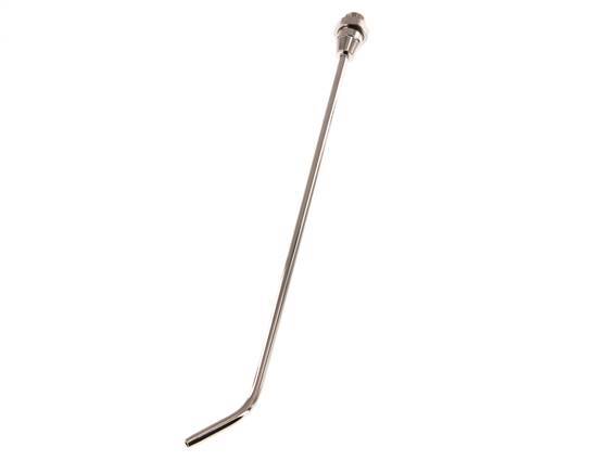 Tubo de extensión doblado 260 mm para pistola de soplado
