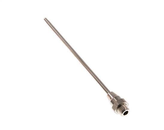 Tubo de extensión recto 165 mm para pistola de soplado