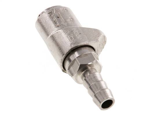 Tapón Profi de doble garra con conexión de lengüeta de manguera de 8 mm