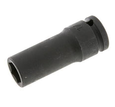 Llave de vaso eléctrica de 17 mm con accionamiento cuadrado de 1/2" (12,7 mm)