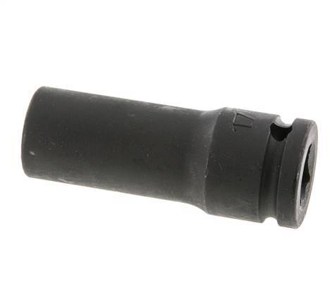 Llave de vaso eléctrica de 17 mm con accionamiento cuadrado de 1/2" (12,7 mm)