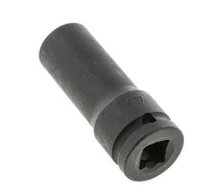 Llave de vaso eléctrica de 17 mm con accionamiento cuadrado de 1/2" (12,7 mm)