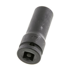 Llave de vaso eléctrica de 17 mm con accionamiento cuadrado de 1/2" (12,7 mm)