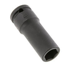 Llave de vaso eléctrica de 17 mm con accionamiento cuadrado de 1/2" (12,7 mm)