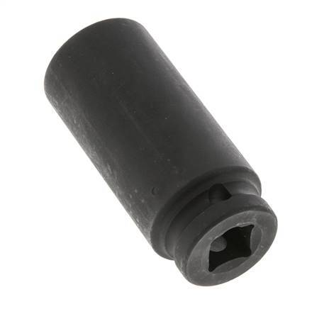Llave de vaso eléctrica de 24 mm con accionamiento cuadrado de 1/2" (12,7 mm)
