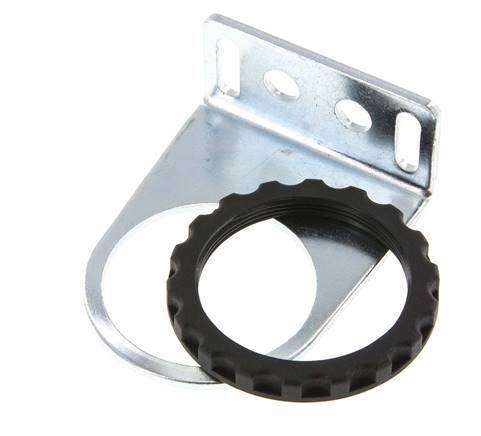 Soporte de montaje con anillo que incluye tuerca de unión de panel Futura 4