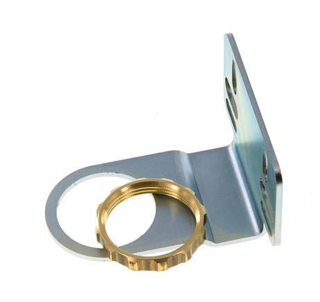 Soporte de montaje con anillo que incluye la tuerca de unión del panel Futura 0