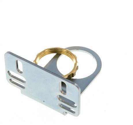 Soporte de montaje con anillo que incluye la tuerca de unión del panel Futura 0