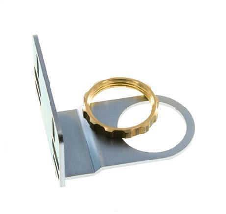 Soporte de montaje con anillo que incluye la tuerca de unión del panel Futura 0