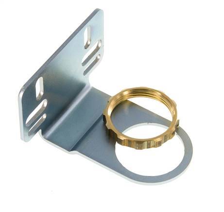 Soporte de montaje con anillo que incluye la tuerca de unión del panel Futura 0