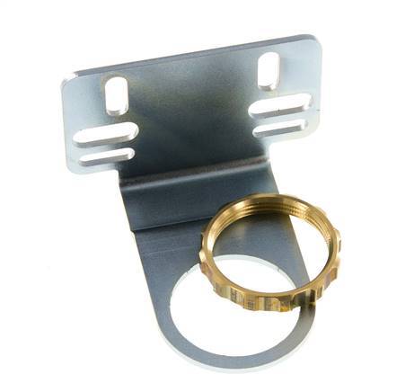 Soporte de montaje con anillo que incluye la tuerca de unión del panel Futura 0