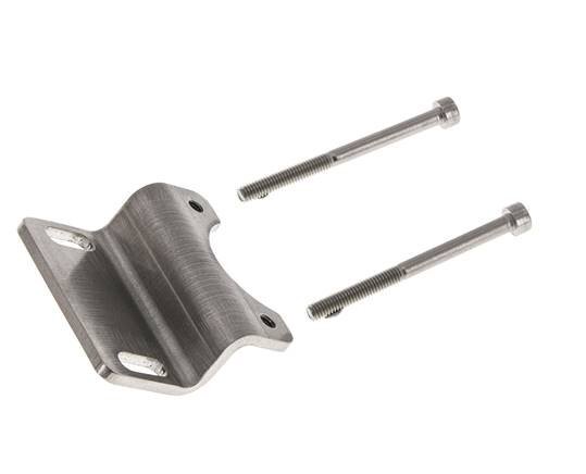 Soporte de montaje que incluye dos tornillos largos de acero inoxidable Multifix 1