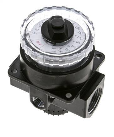 Regulador de presión G2'' 24000l/min 0,0-11,0bar/0-160psi