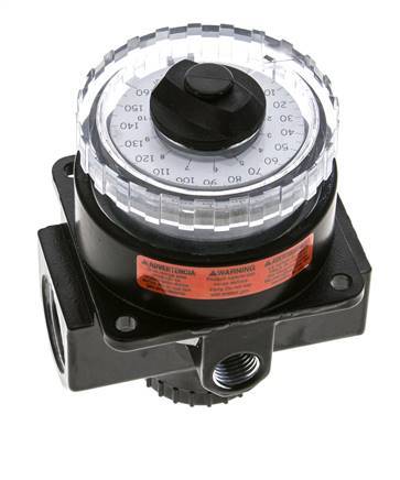 Regulador de presión G1'' 9000l/min 0.0-11.0bar/0-160psi