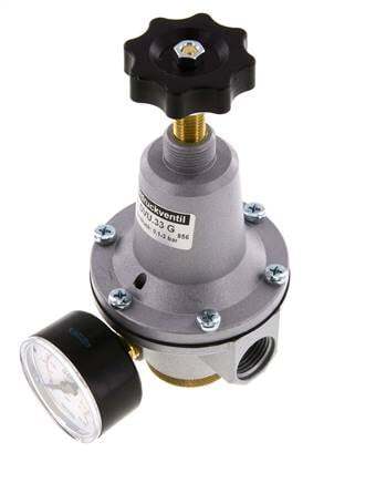 Válvula de alivio de presión neumática G1/2 Aire 0.2-5.5bar (3-80psi)