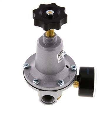 Válvula de alivio de presión neumática G1/2 Aire 0.5-10bar (7-145psi)