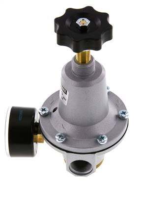 Válvula de alivio de presión neumática G1/2 Aire 0.1-3bar (1-44psi)