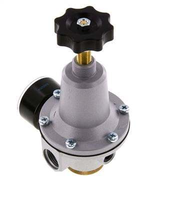Válvula de alivio de presión neumática G1/2 Aire 0.1-3bar (1-44psi)