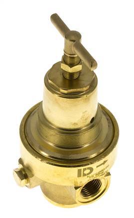 Regulador de presión G1/2'' 1500l/min 0.5-8.0bar/7-116psi Latón Gases Líquidos