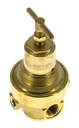 Regulador de presión G1/2'' 1500l/min 0.5-8.0bar/7-116psi Latón Gases Líquidos