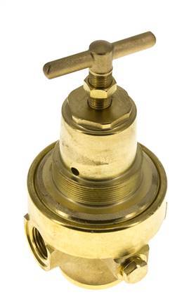 Regulador de presión G1/2'' 1500l/min 0.5-8.0bar/7-116psi Latón Gases Líquidos