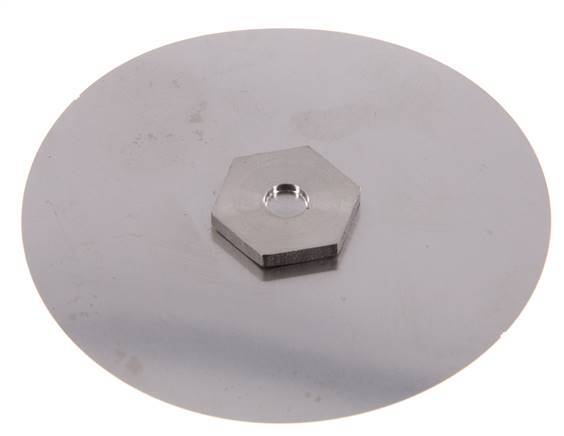 Diafragma de repuesto de acero inoxidable de 1/2''