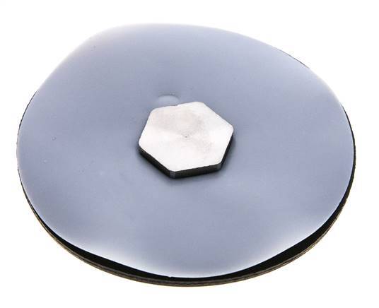 Diafragma de recambio PTFE/NBR 1/2''