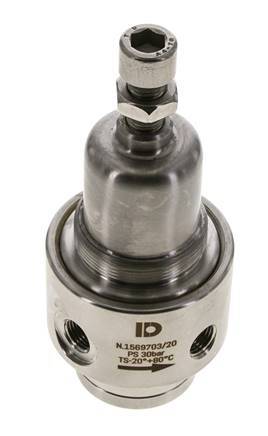 Regulador de presión G1/4'' 700l/min 0,2-3,0bar/3-44psi