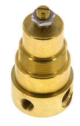 Regulador de presión G1/4'' 330l/min 0.1-1.5bar/1-22psi Latón