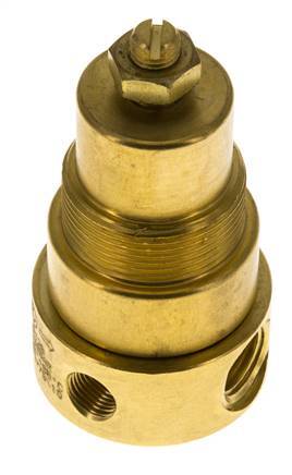 Regulador de presión G1/4'' 330l/min 0.1-1.5bar/1-22psi Latón CO2