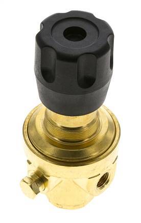 Regulador de presión G1/4'' 490l/min 0.2-3.0bar/3-44psi Latón