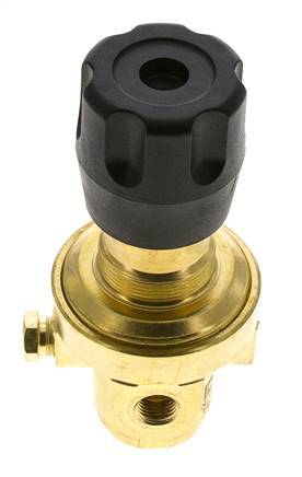 Regulador de presión G1/4'' 490l/min 0.2-3.0bar/3-44psi Latón